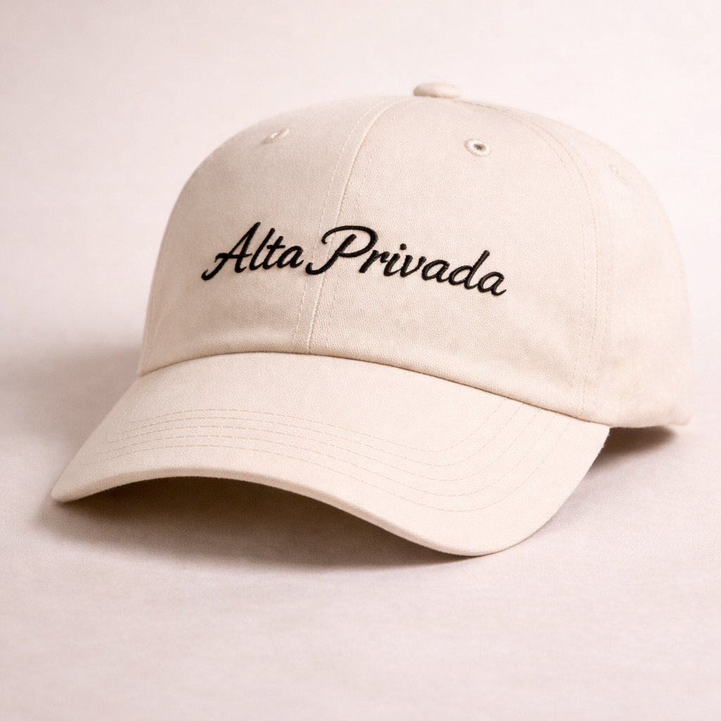 Alta Privada Signature Strapback – Ivory/Black